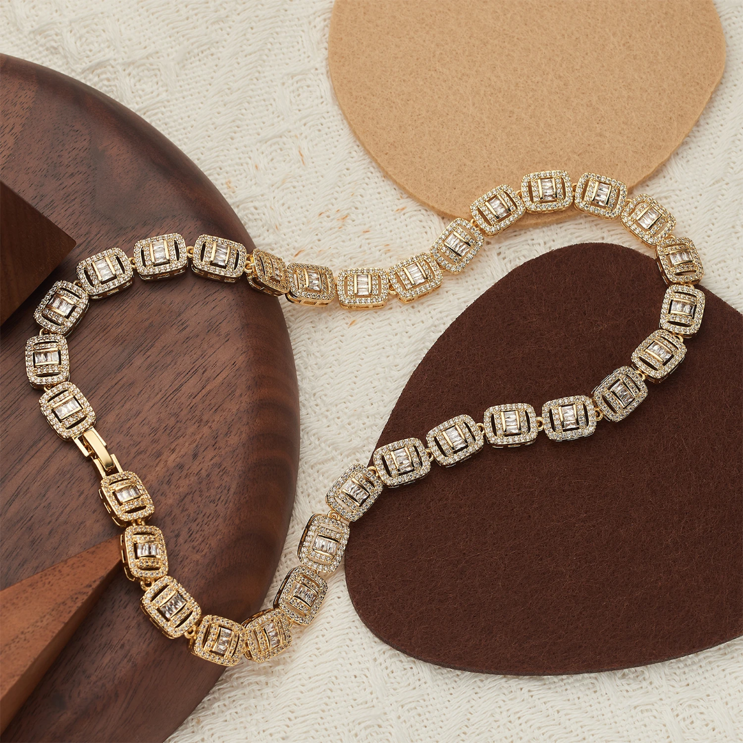 Golden Luxe Tennis Choker - Image 4