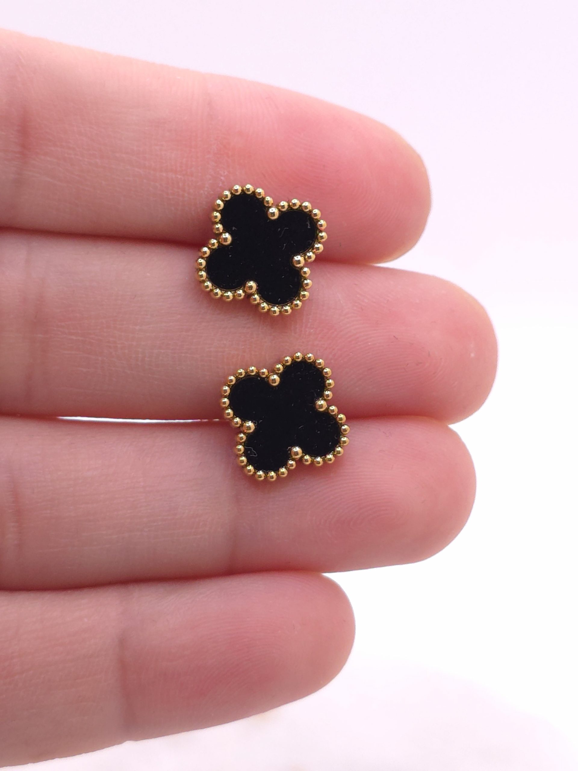 Classic Clover Stud Earrings - Image 35