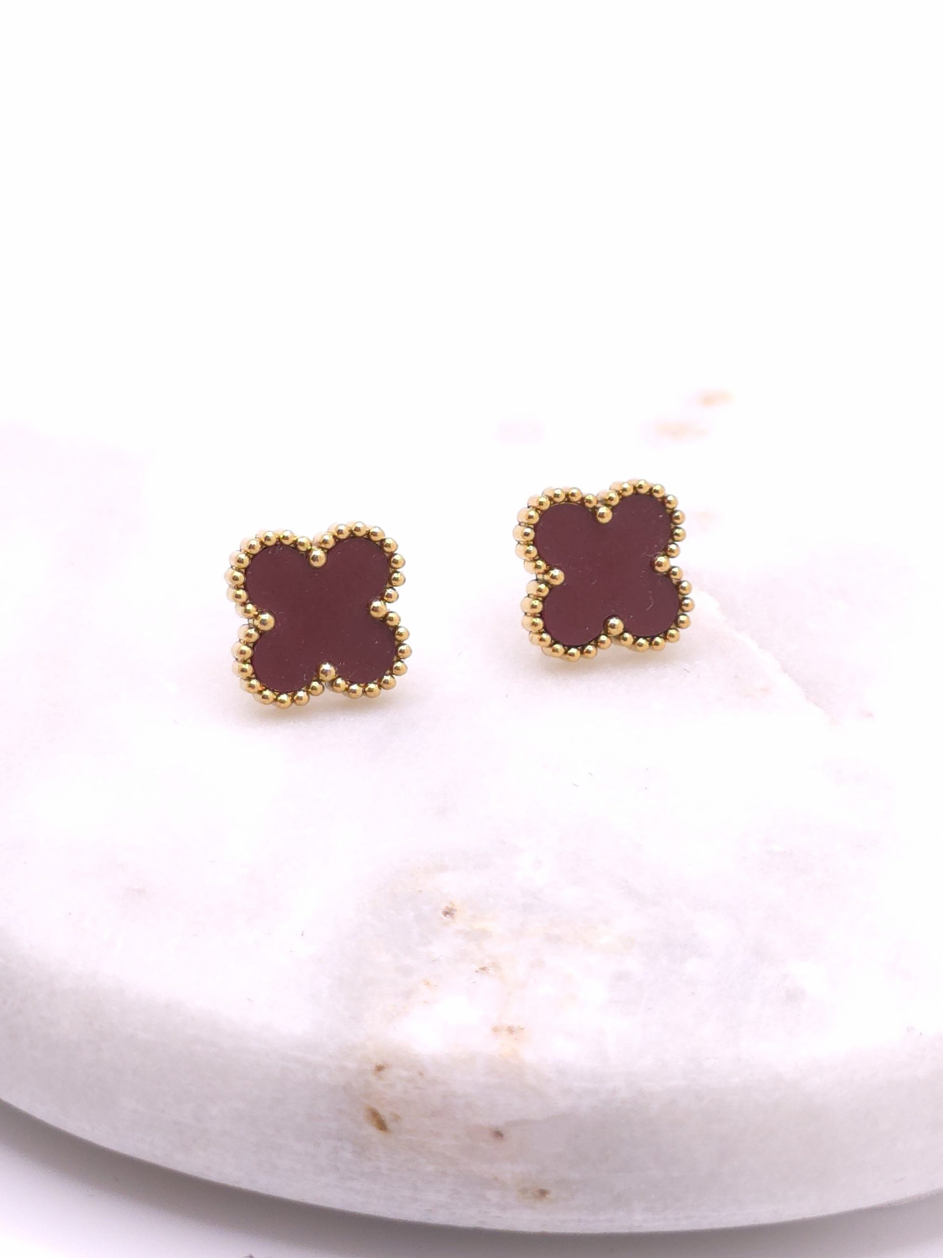 Classic Clover Stud Earrings - Image 30