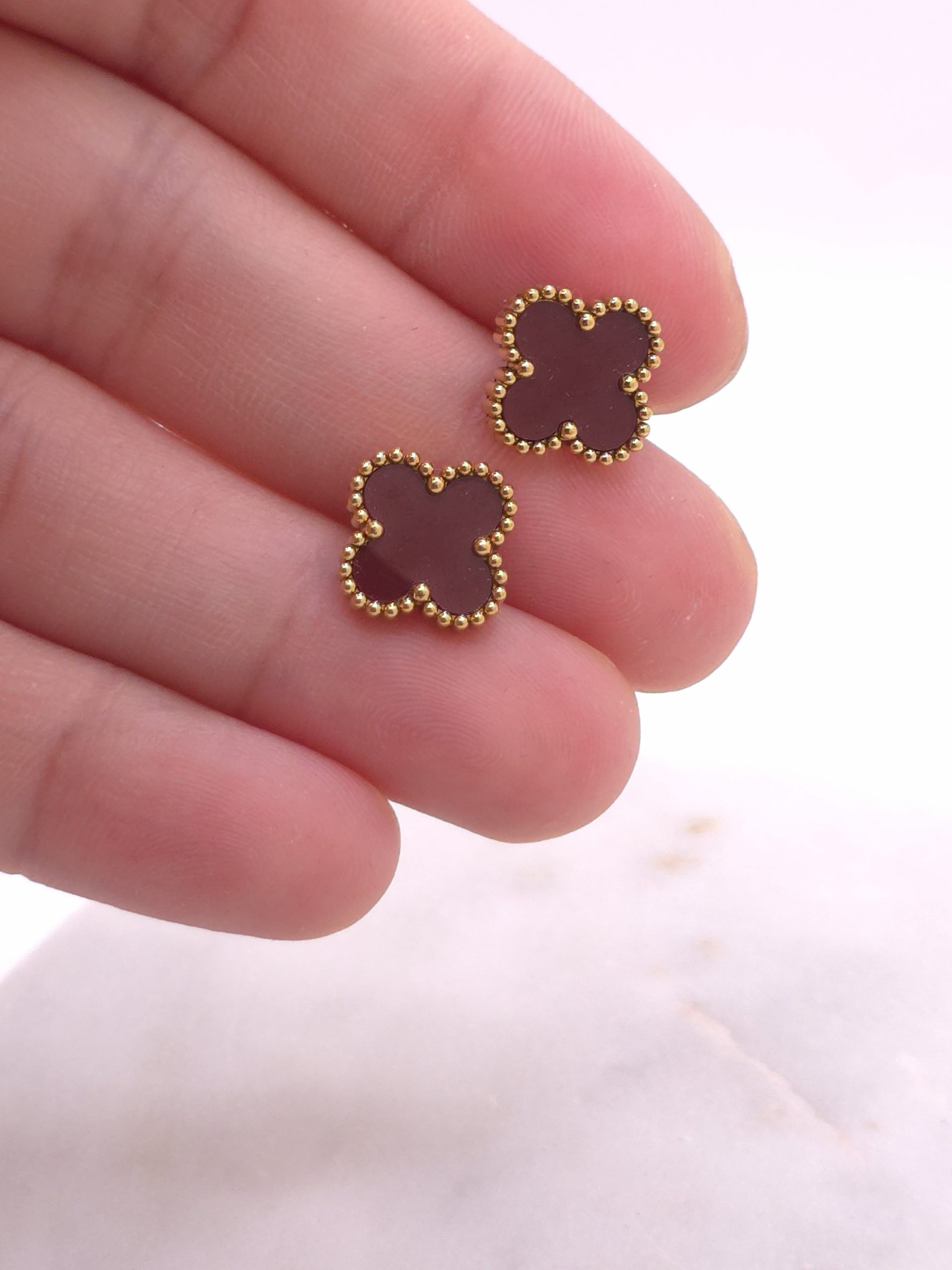 Classic Clover Stud Earrings - Image 29
