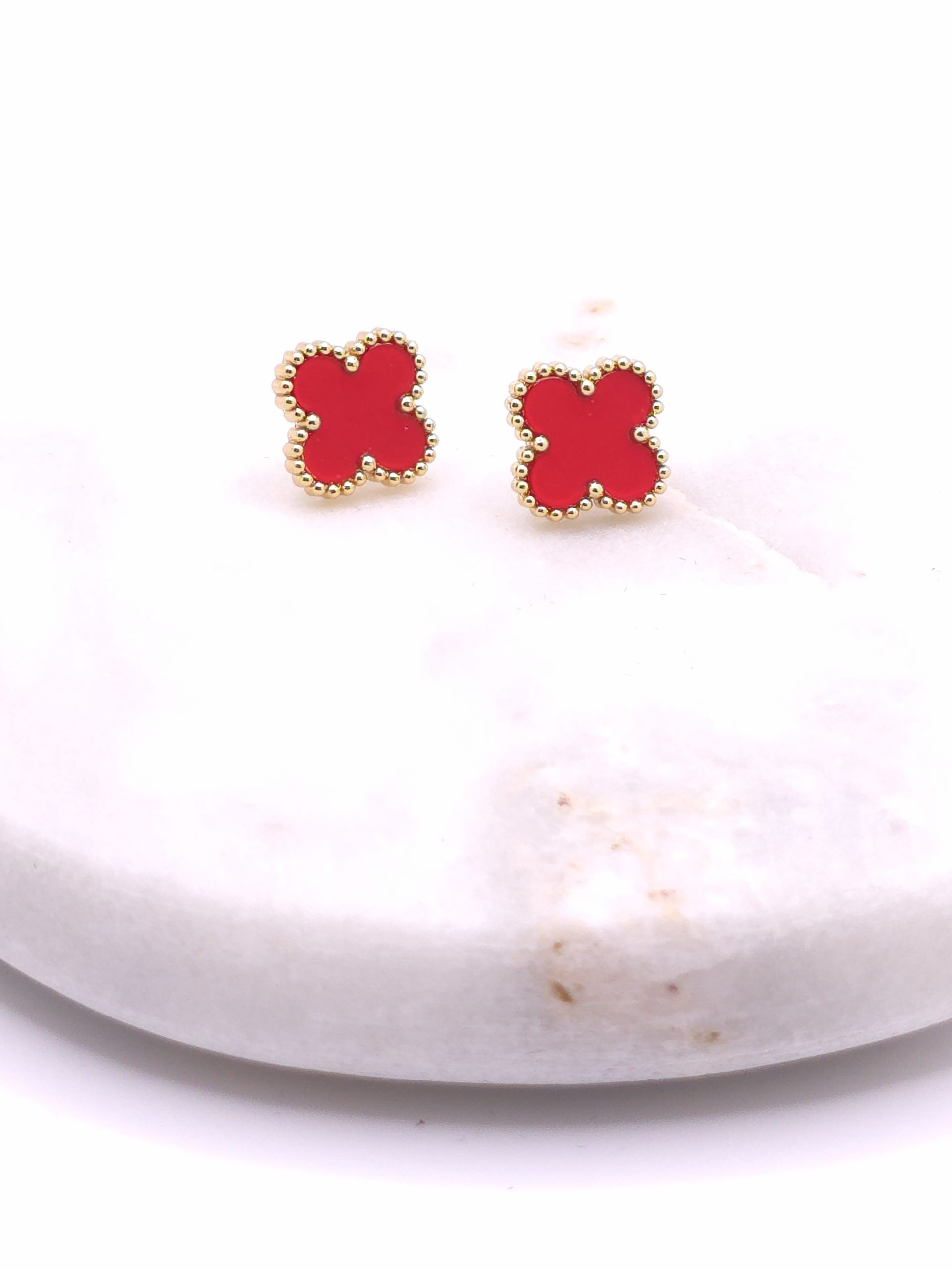 Classic Clover Stud Earrings - Image 24