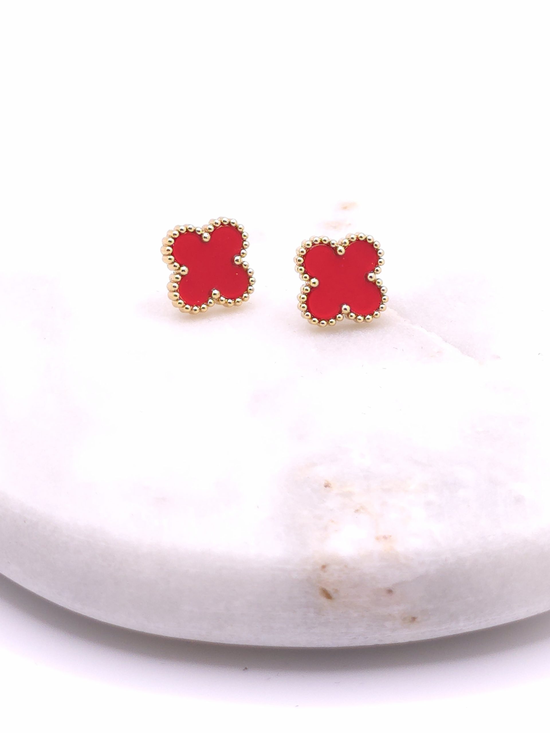 Classic Clover Stud Earrings - Image 23