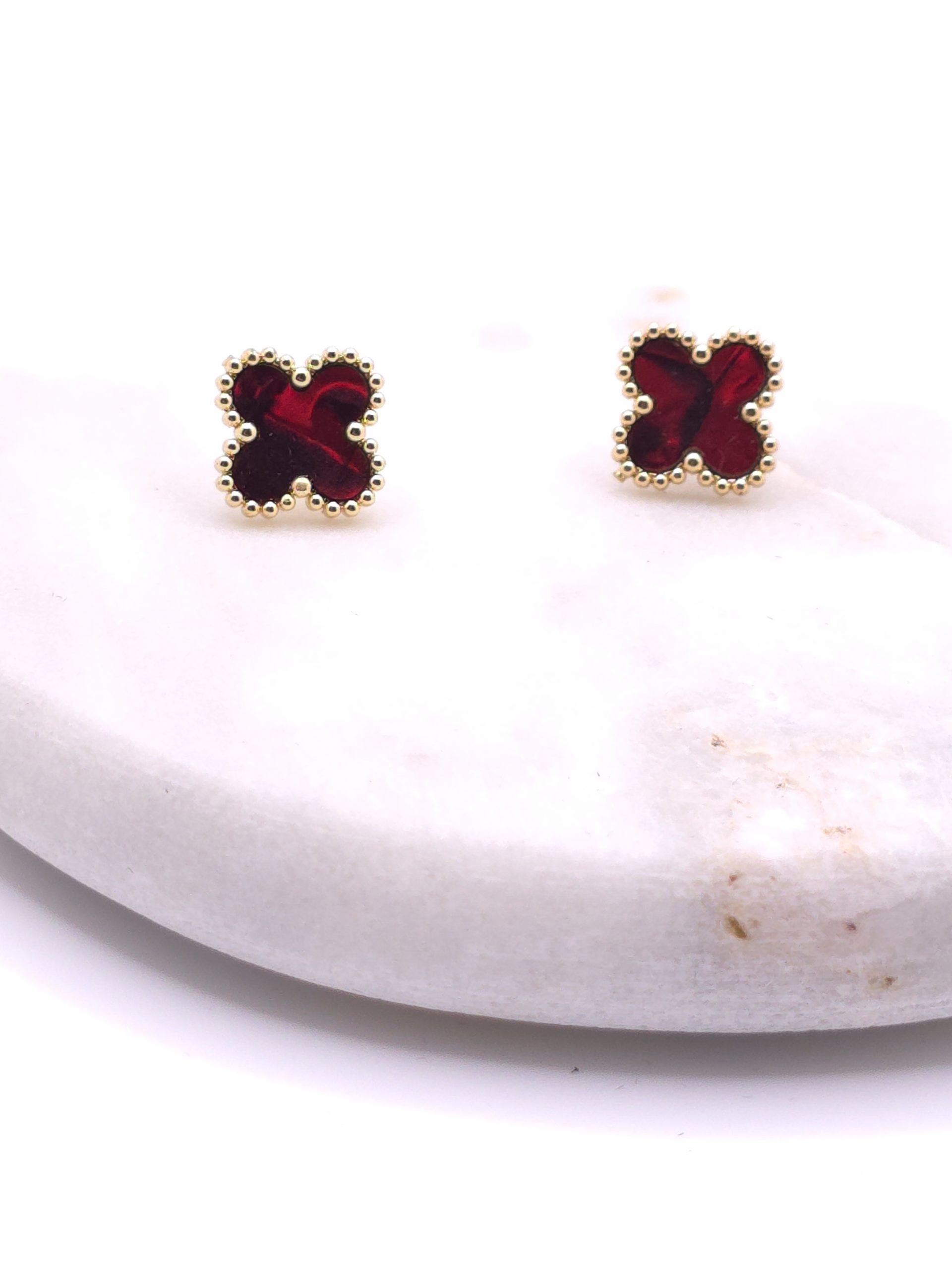 Classic Clover Stud Earrings - Image 19