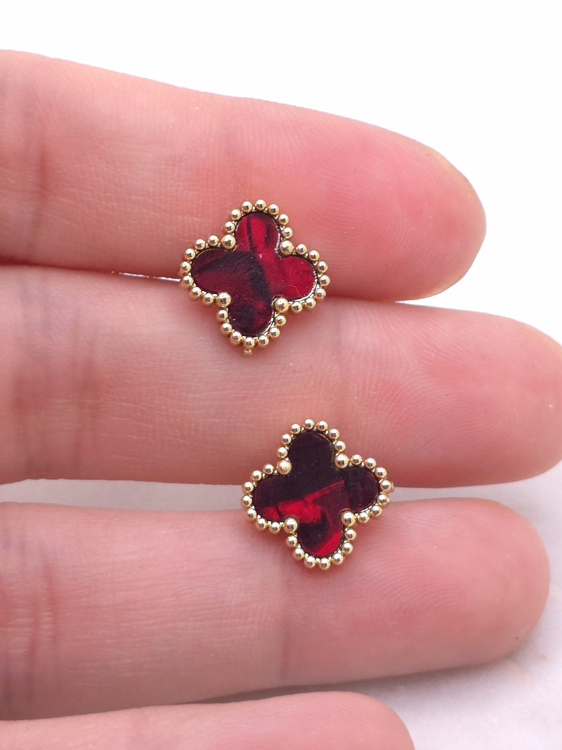 Classic Clover Stud Earrings - Image 18