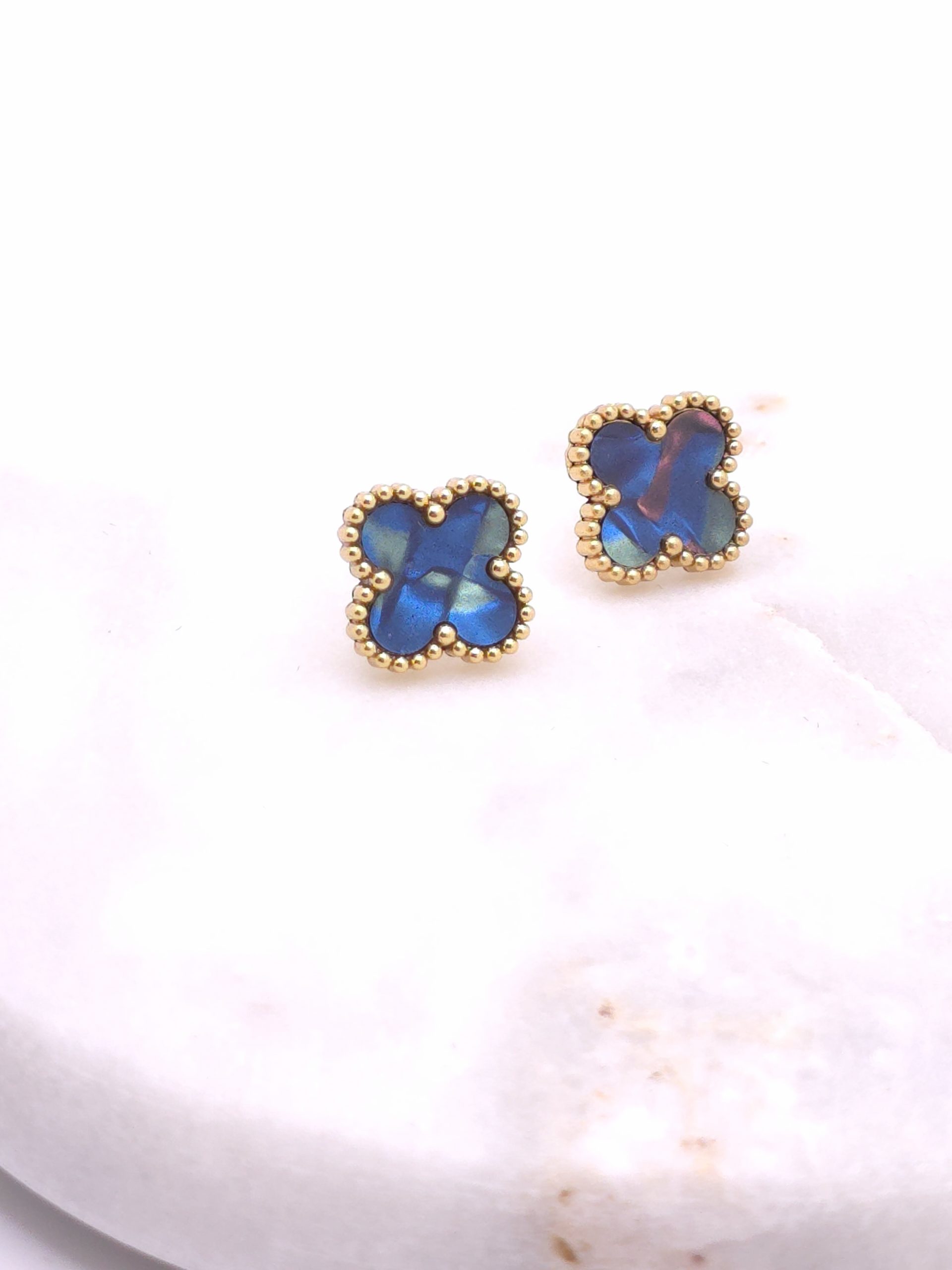 Classic Clover Stud Earrings - Image 13