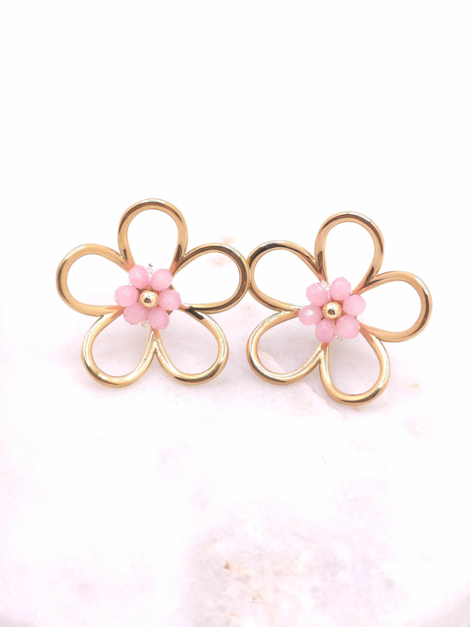 Blossom Petal Stud Earrings