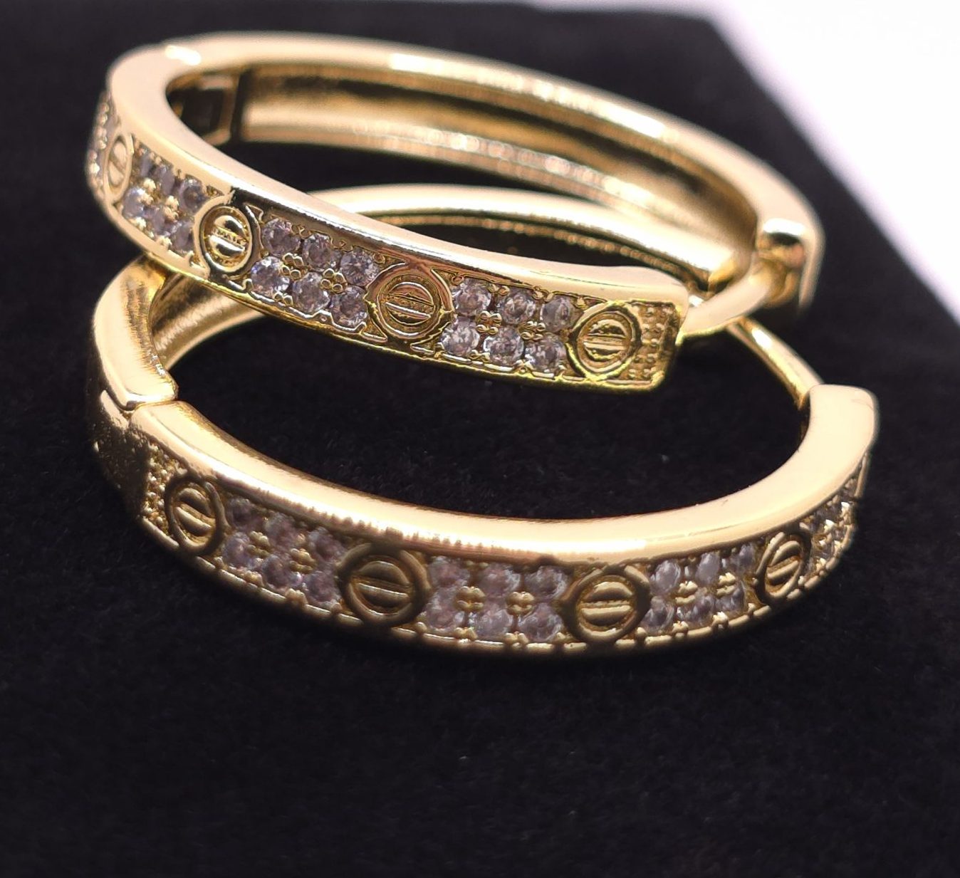 Radiant Luxe Huggie Hoops