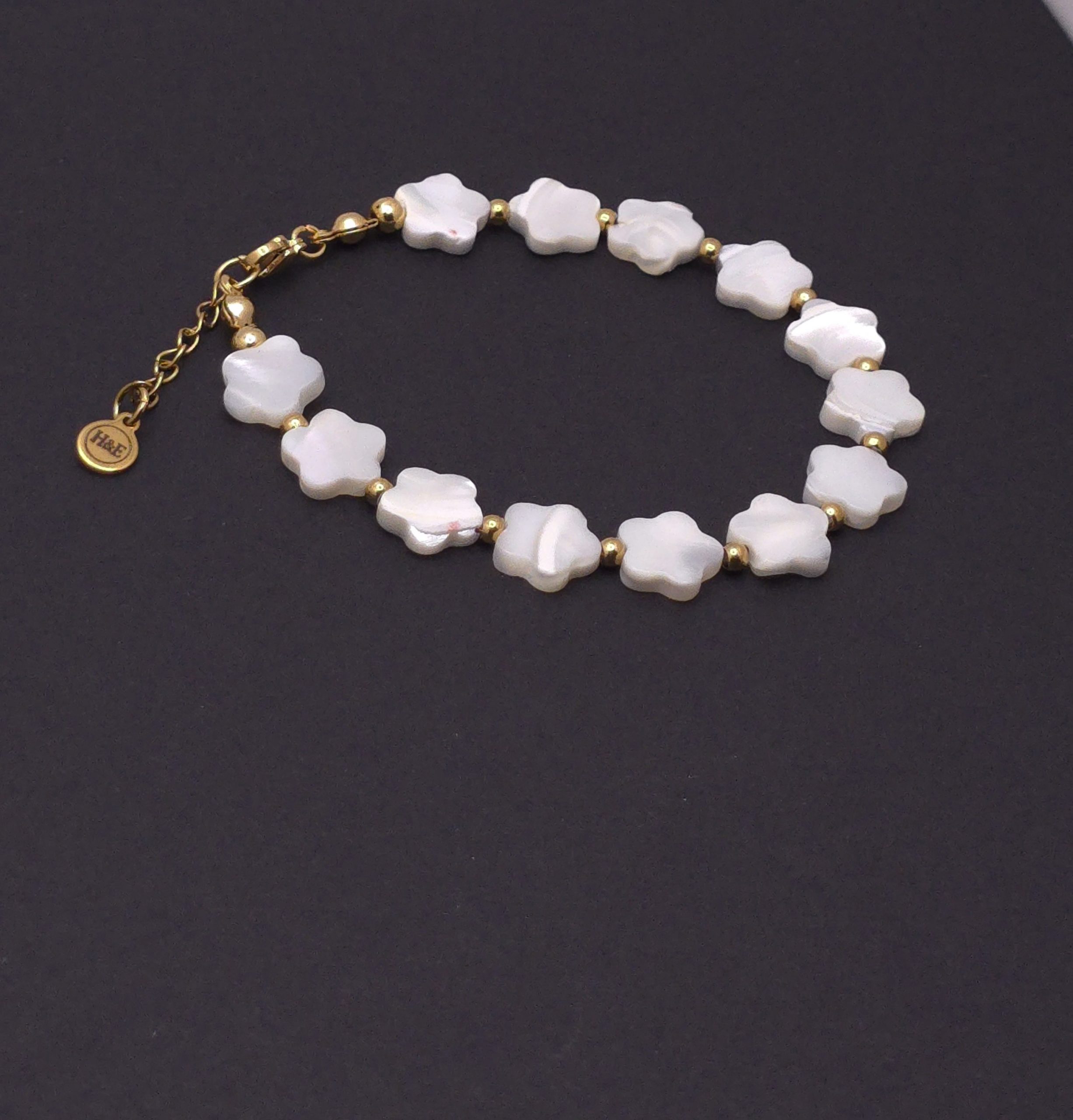 Pearl Blossom Charm Bracelet - Image 5
