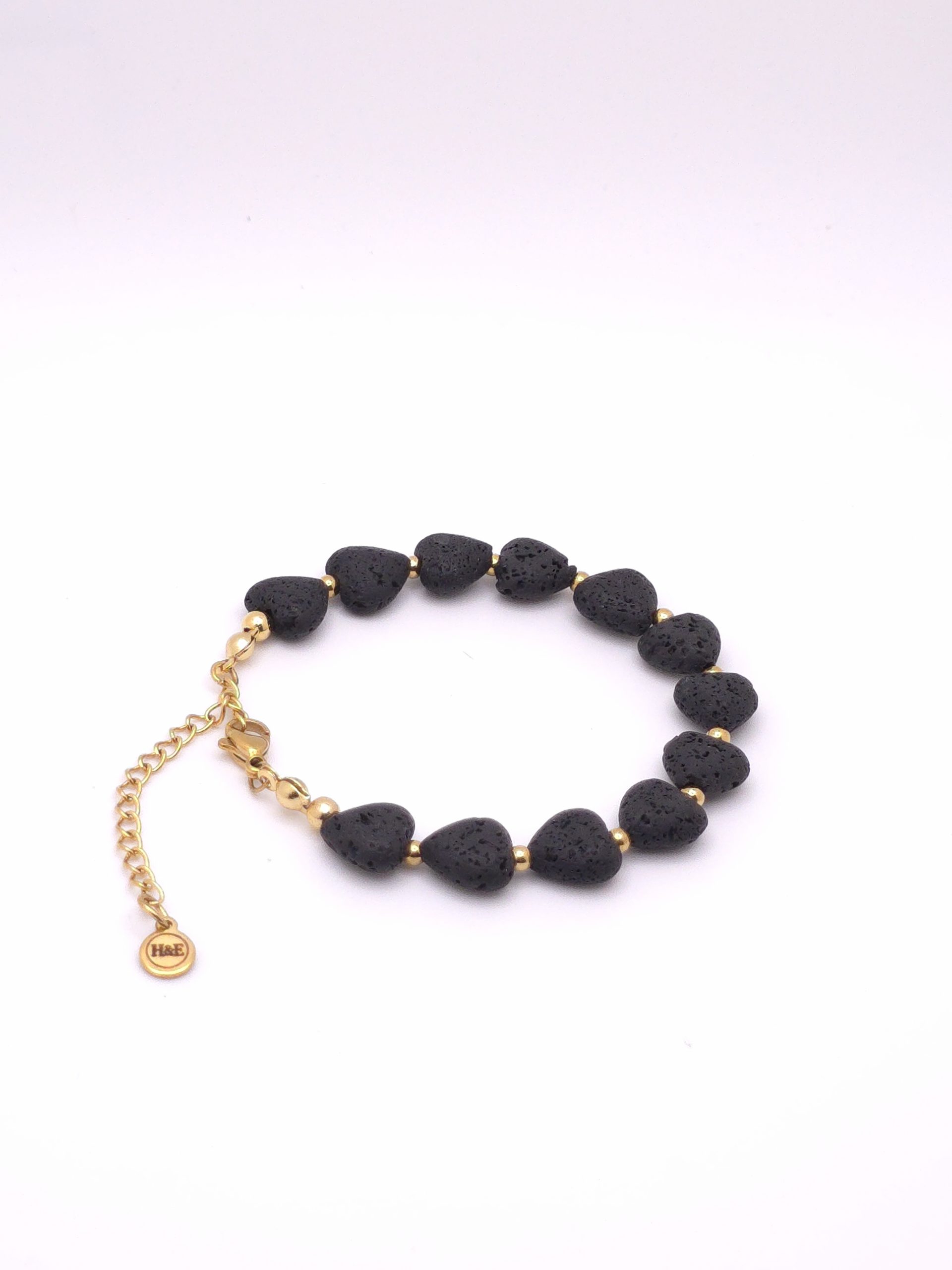 Midnight Lava Stone Bracelet - Image 2