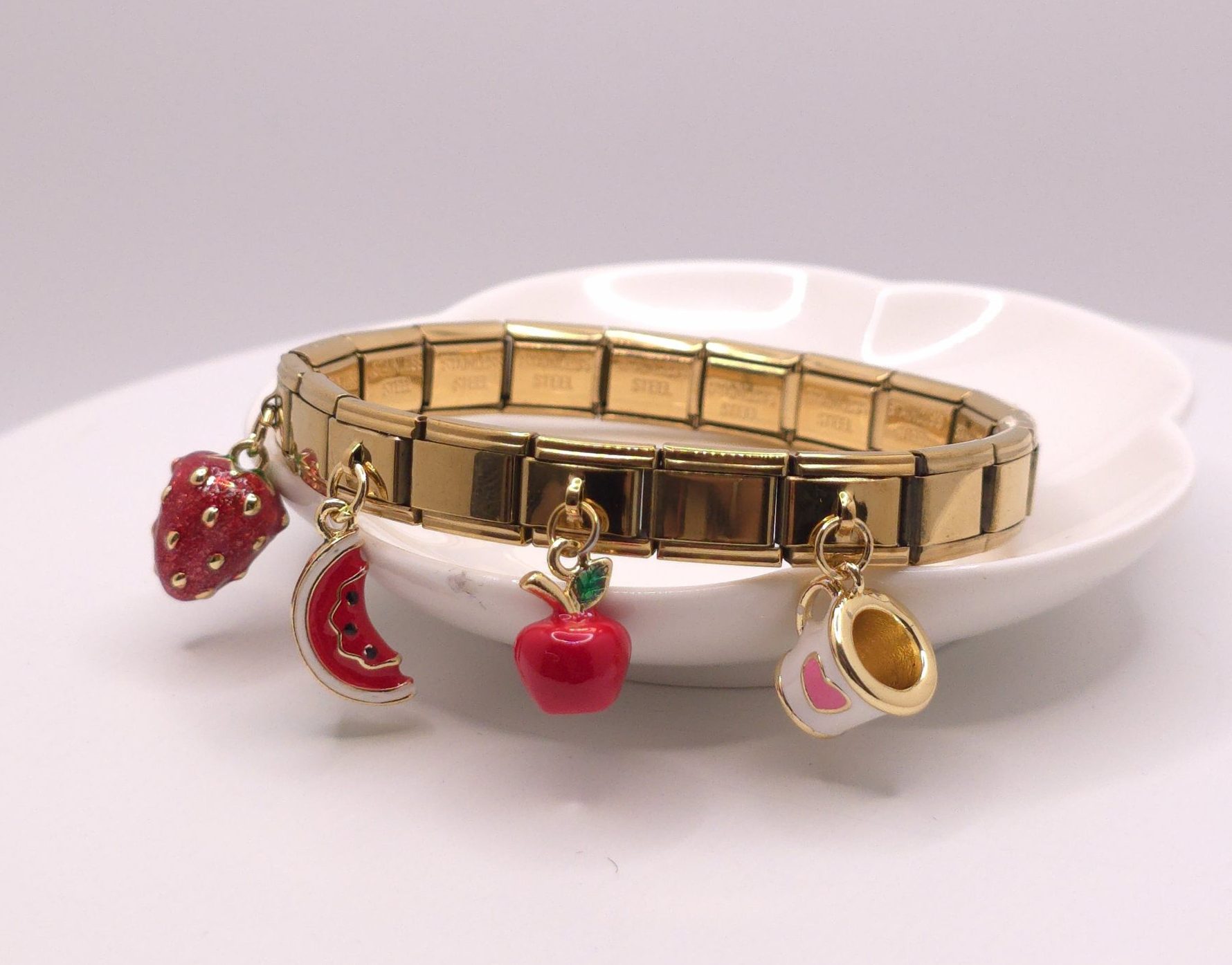 Sweet Charm Fruit Bracelet - Image 5