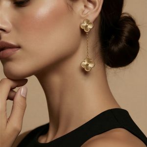 Clover Drop Earrings