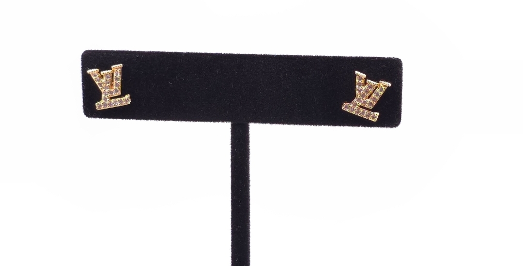 Signature Luxe Initial Studs - Image 2