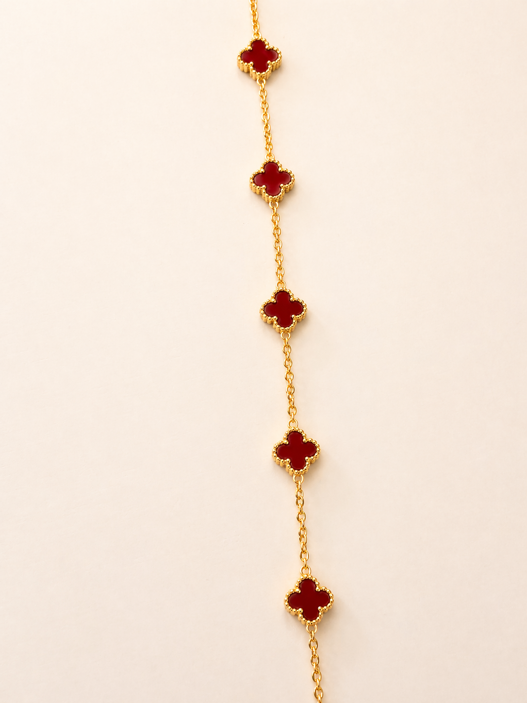 Multi Mini Clover Charm Bracelet - Image 27