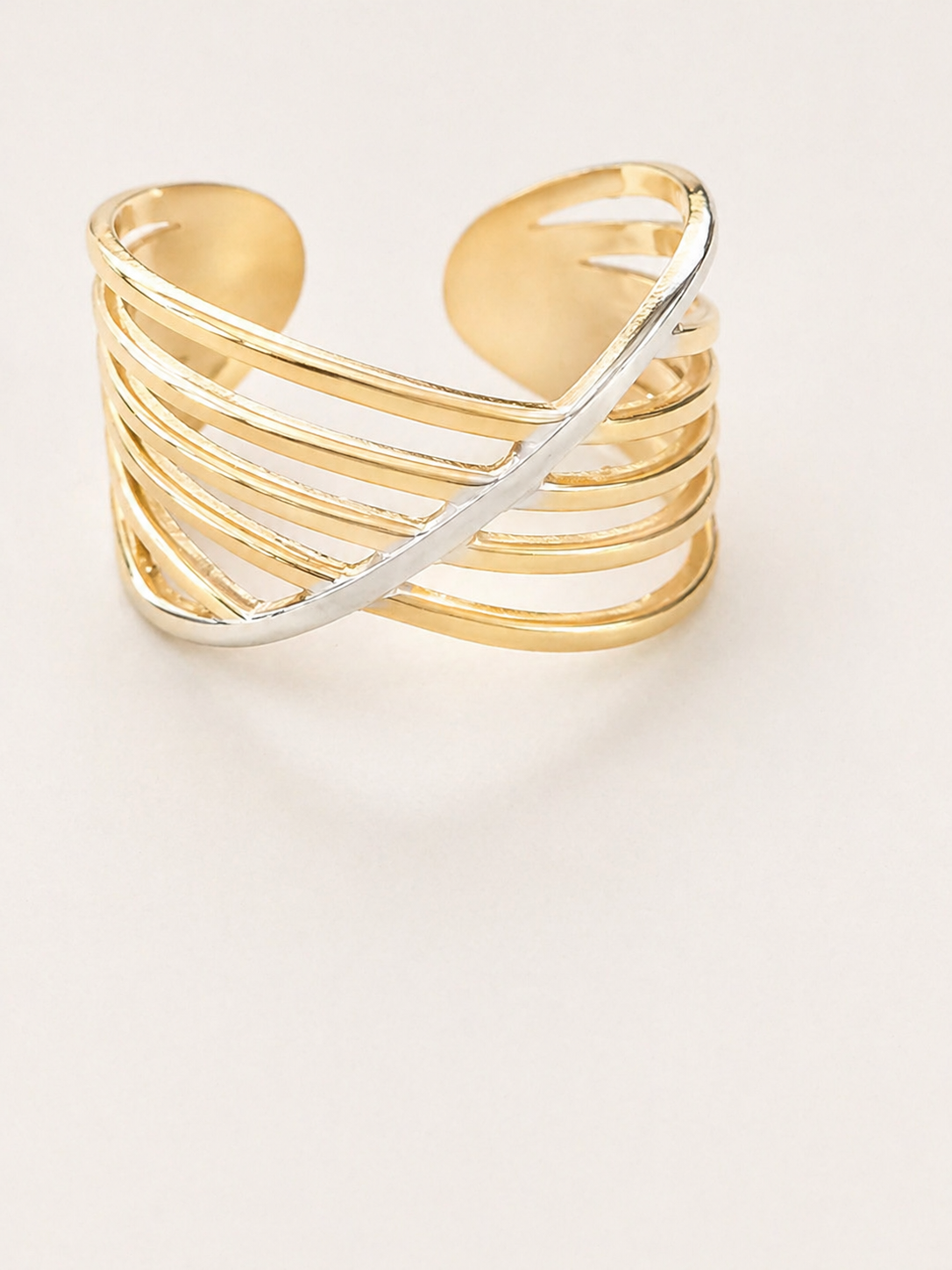 Luxe Crossover Statement Ring