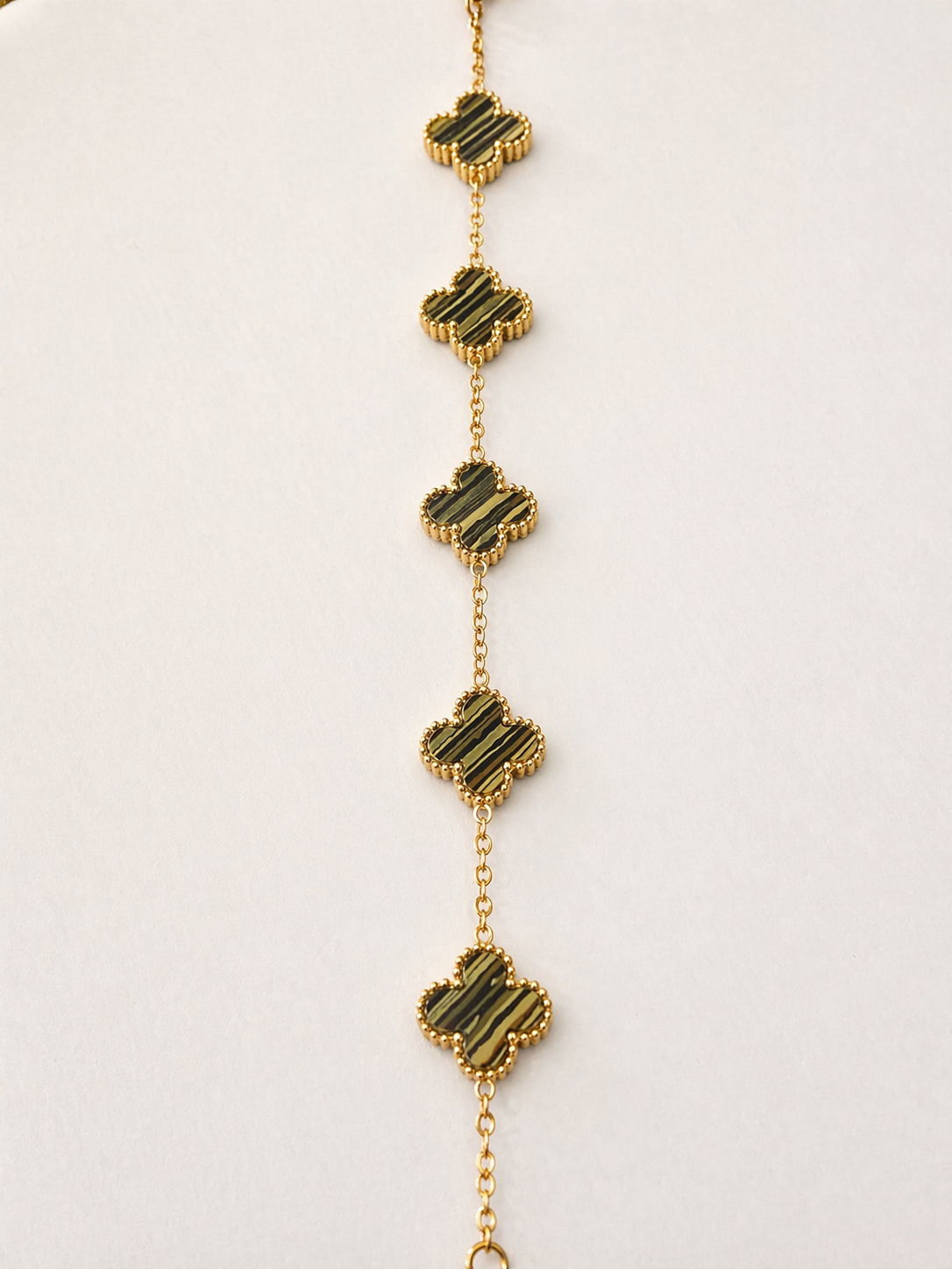 Multi Clover Charm Bracelet - Image 12