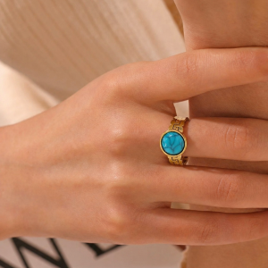 Aura Stone Statement Ring