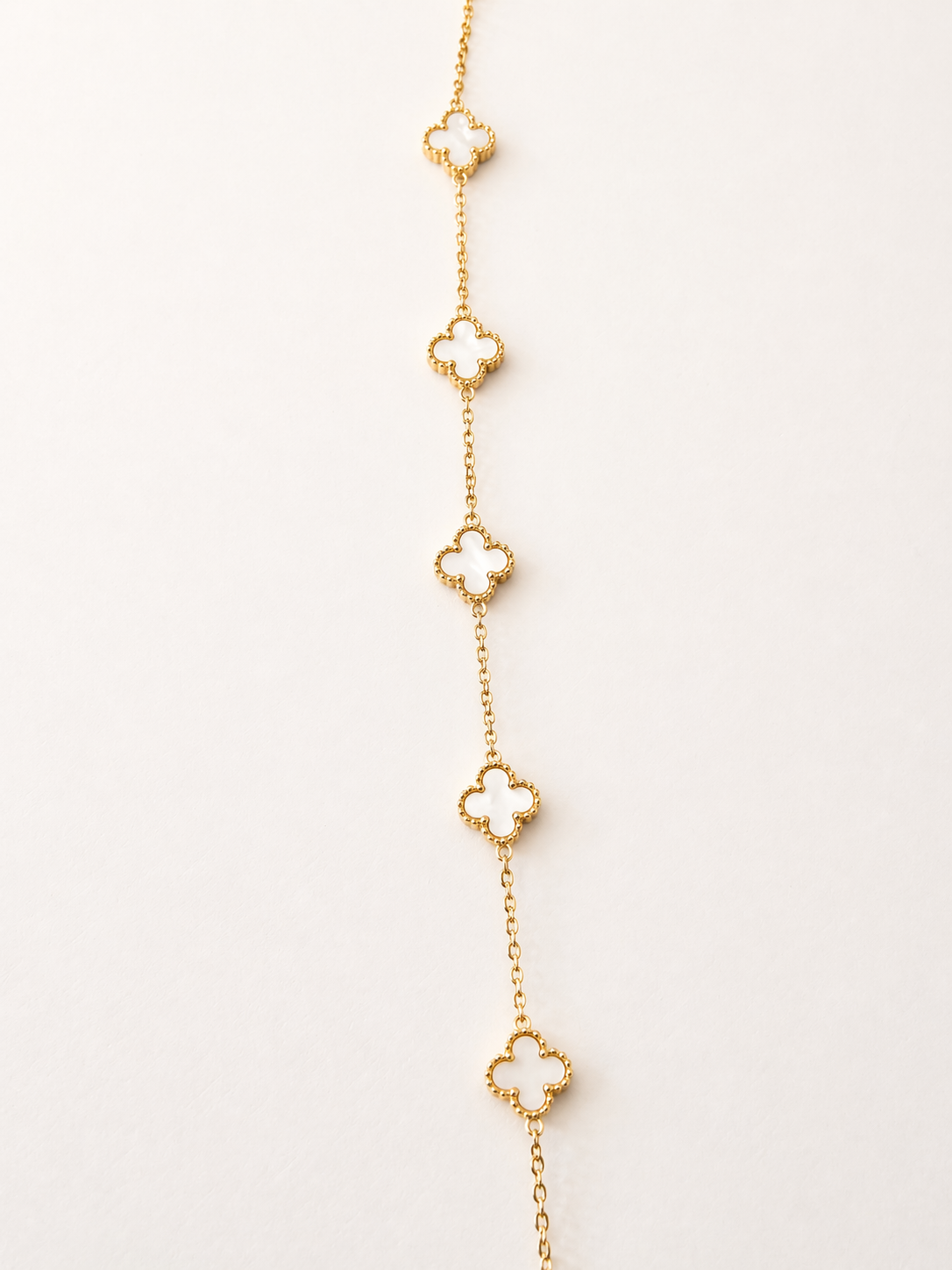 Multi Mini Clover Charm Bracelet - Image 16