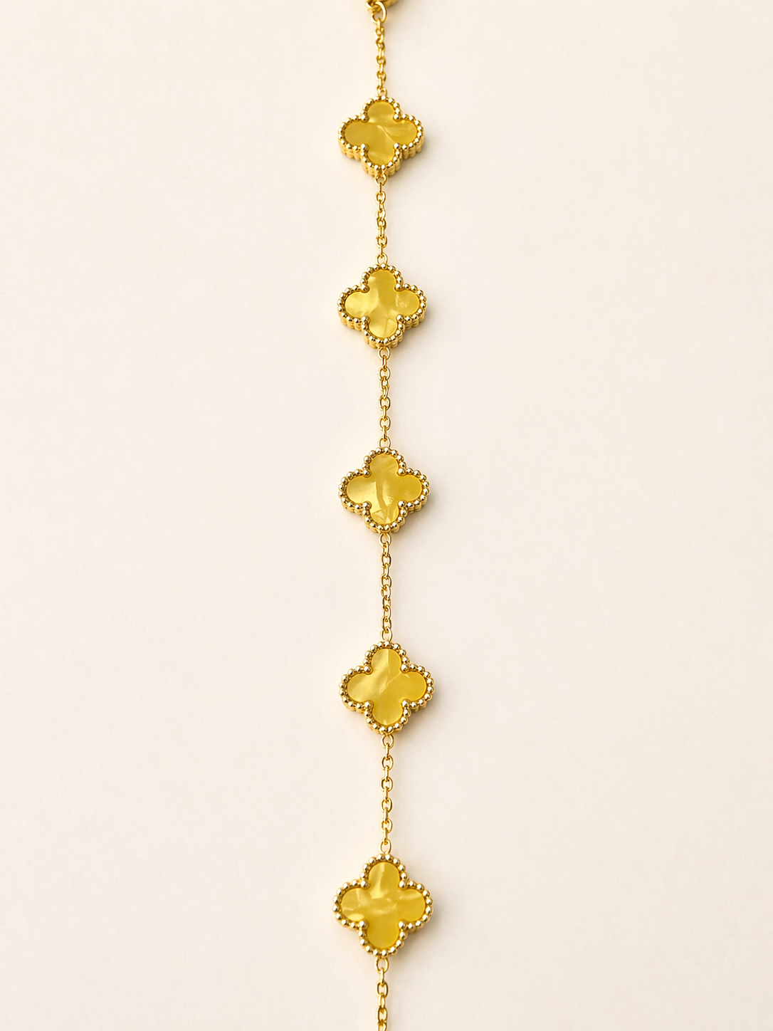 Multi Clover Charm Bracelet - Image 18
