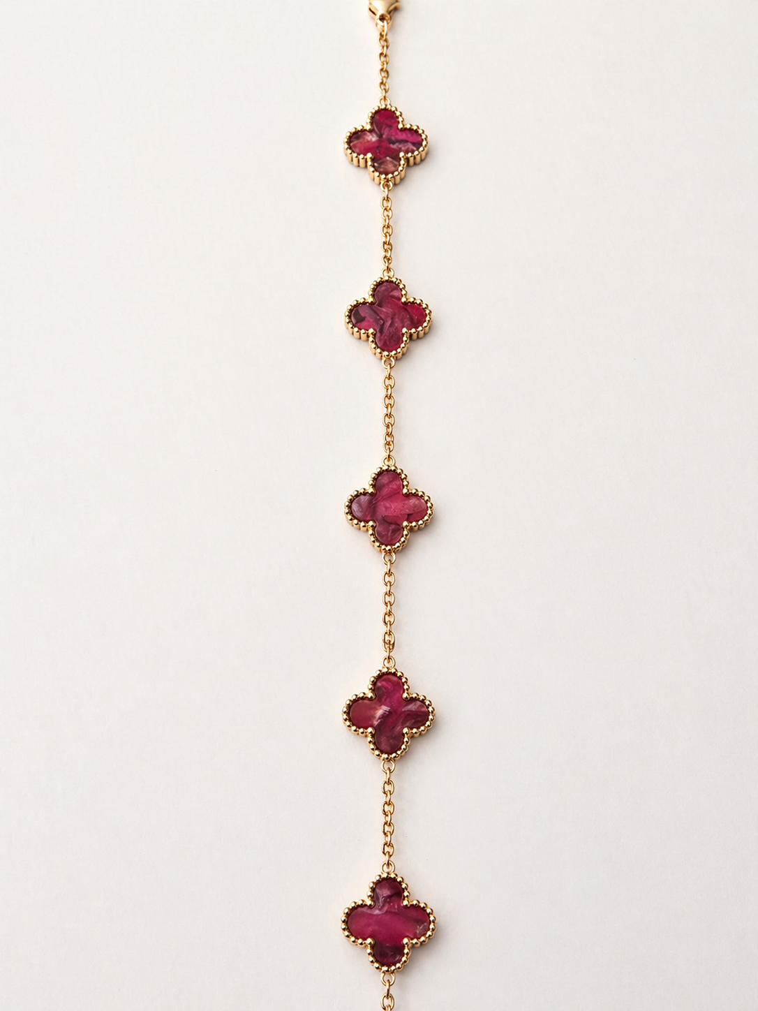 Multi Clover Charm Bracelet - Image 25