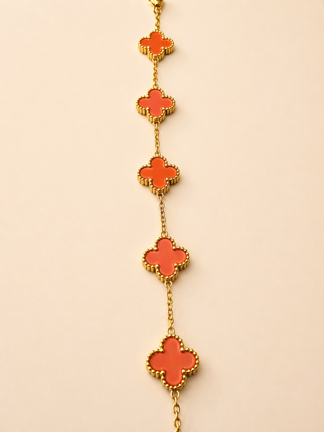 Multi Clover Charm Bracelet - Image 7