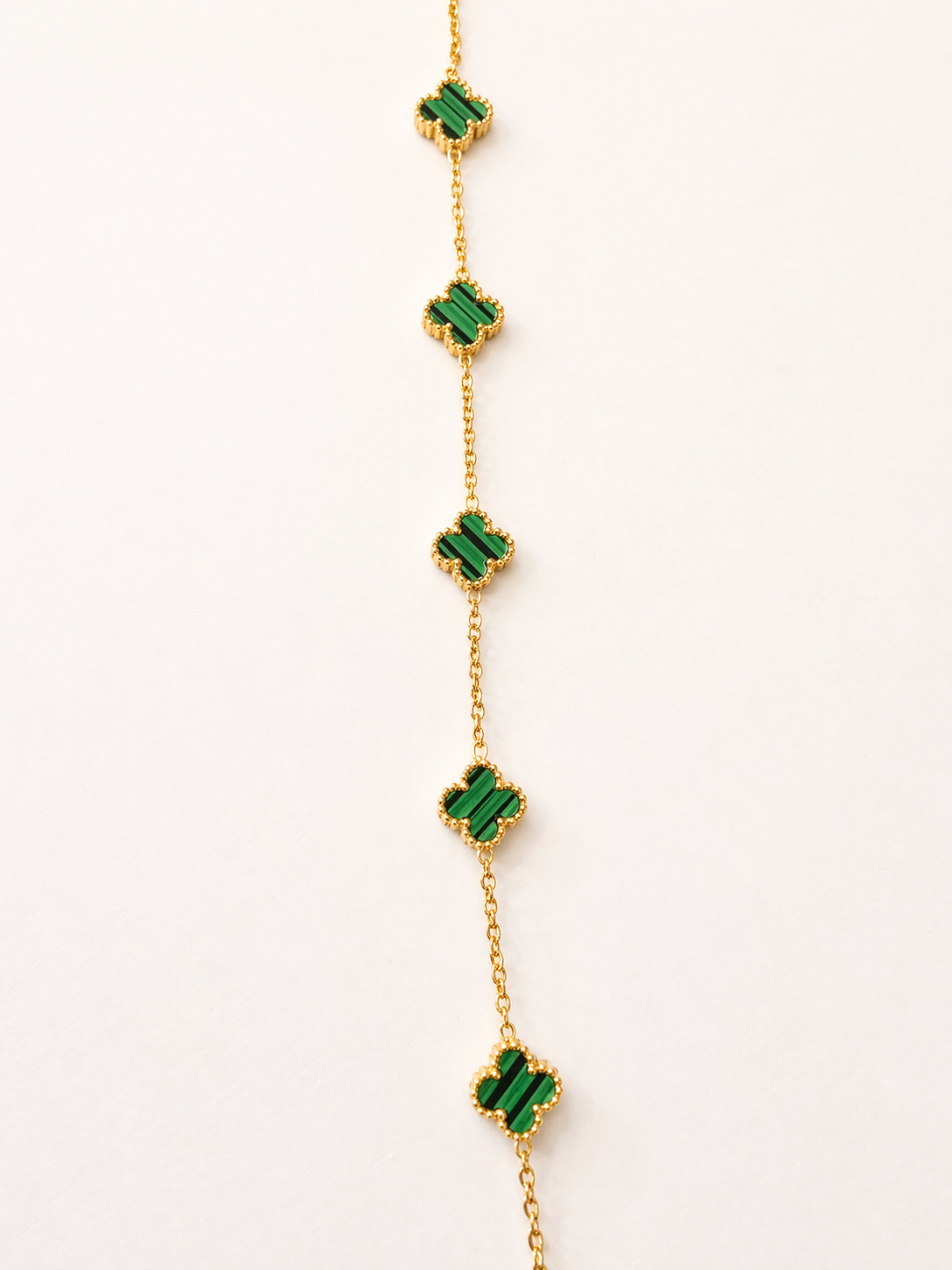 Multi Mini Clover Charm Bracelet - Image 18