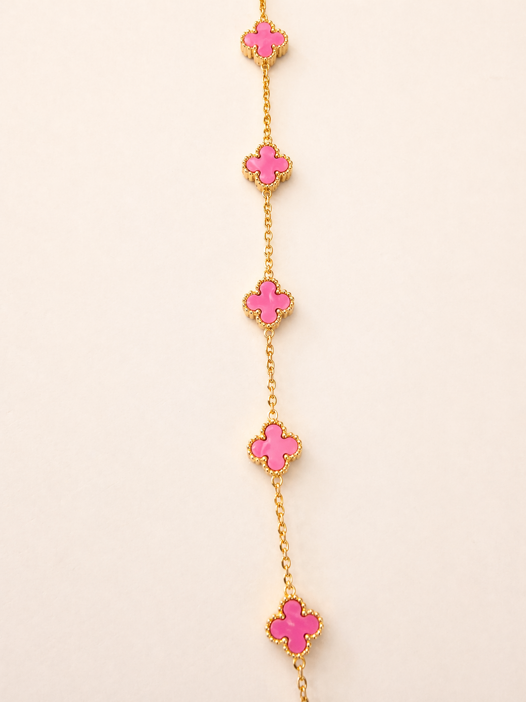 Multi Mini Clover Charm Bracelet - Image 26