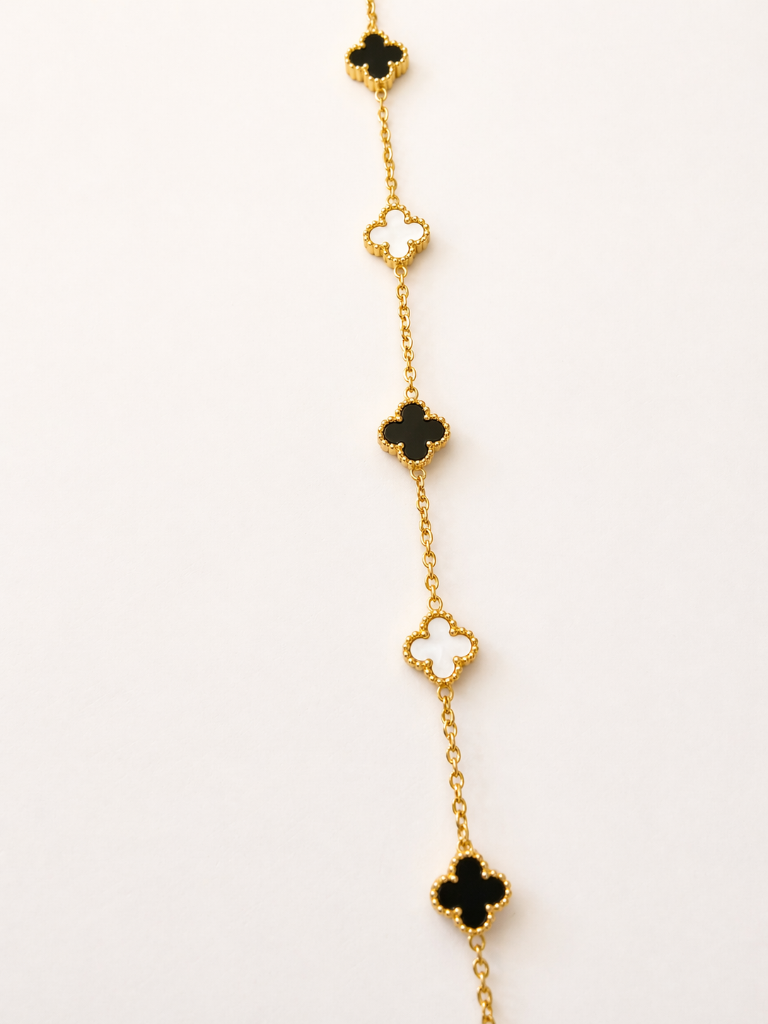 Multi Mini Clover Charm Bracelet - Image 17