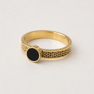Midnight Signet Ring