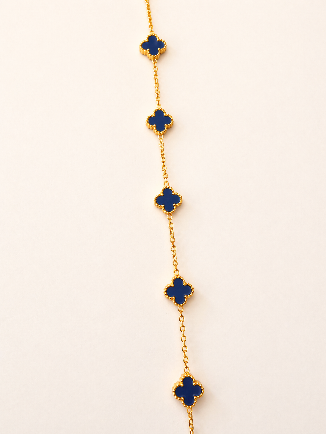 Multi Mini Clover Charm Bracelet - Image 21
