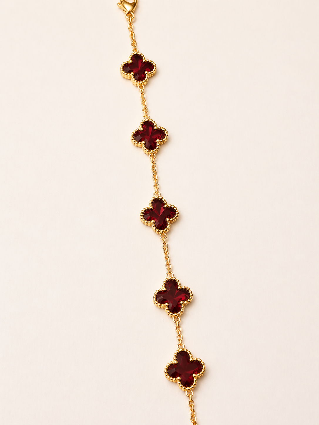 Multi Clover Charm Bracelet - Image 29