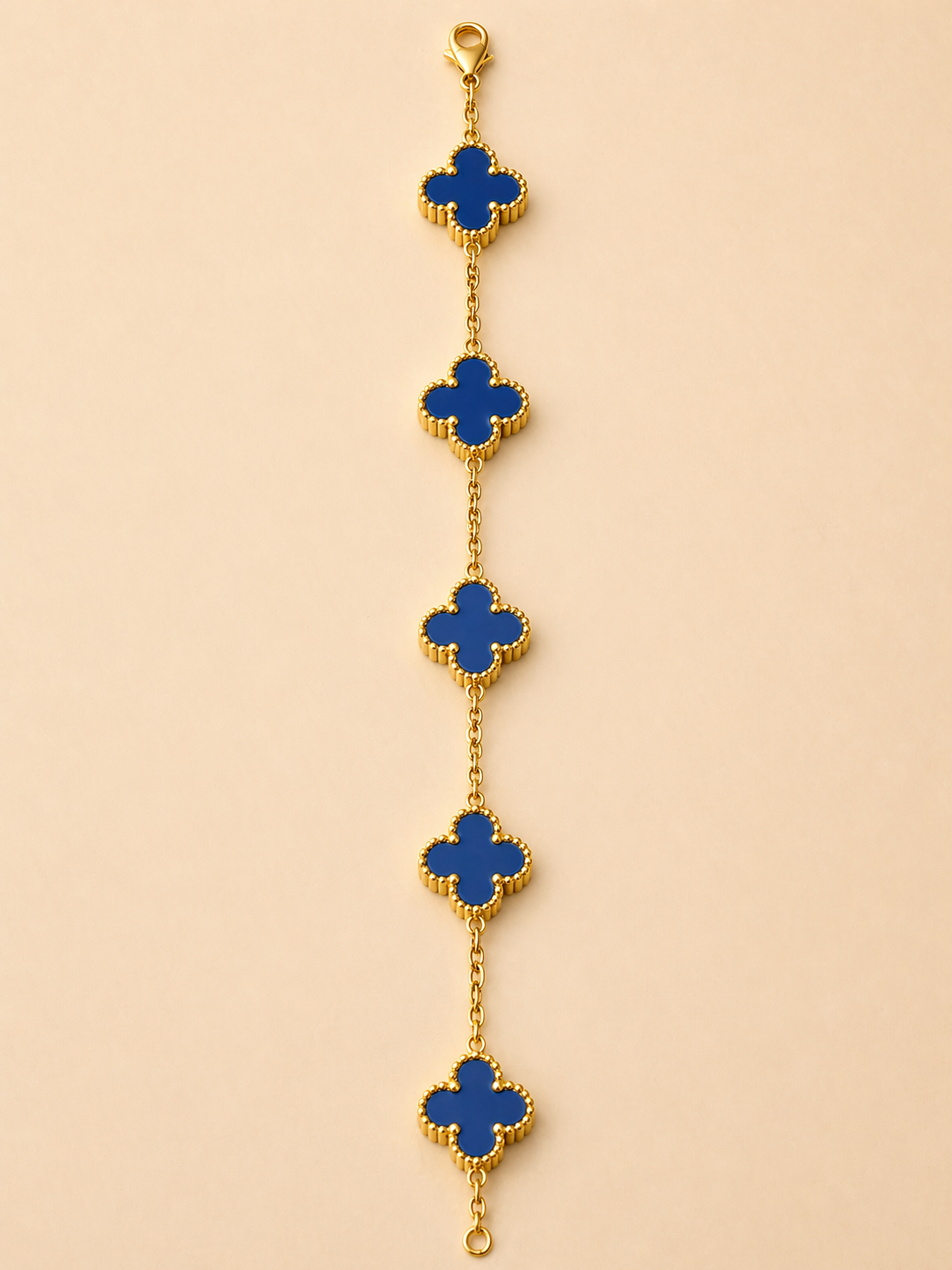 Multi Clover Charm Bracelet - Image 10