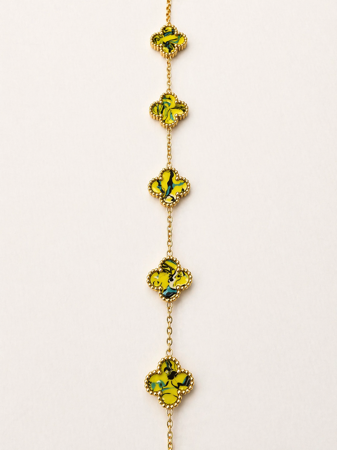 Multi Clover Charm Bracelet - Image 27