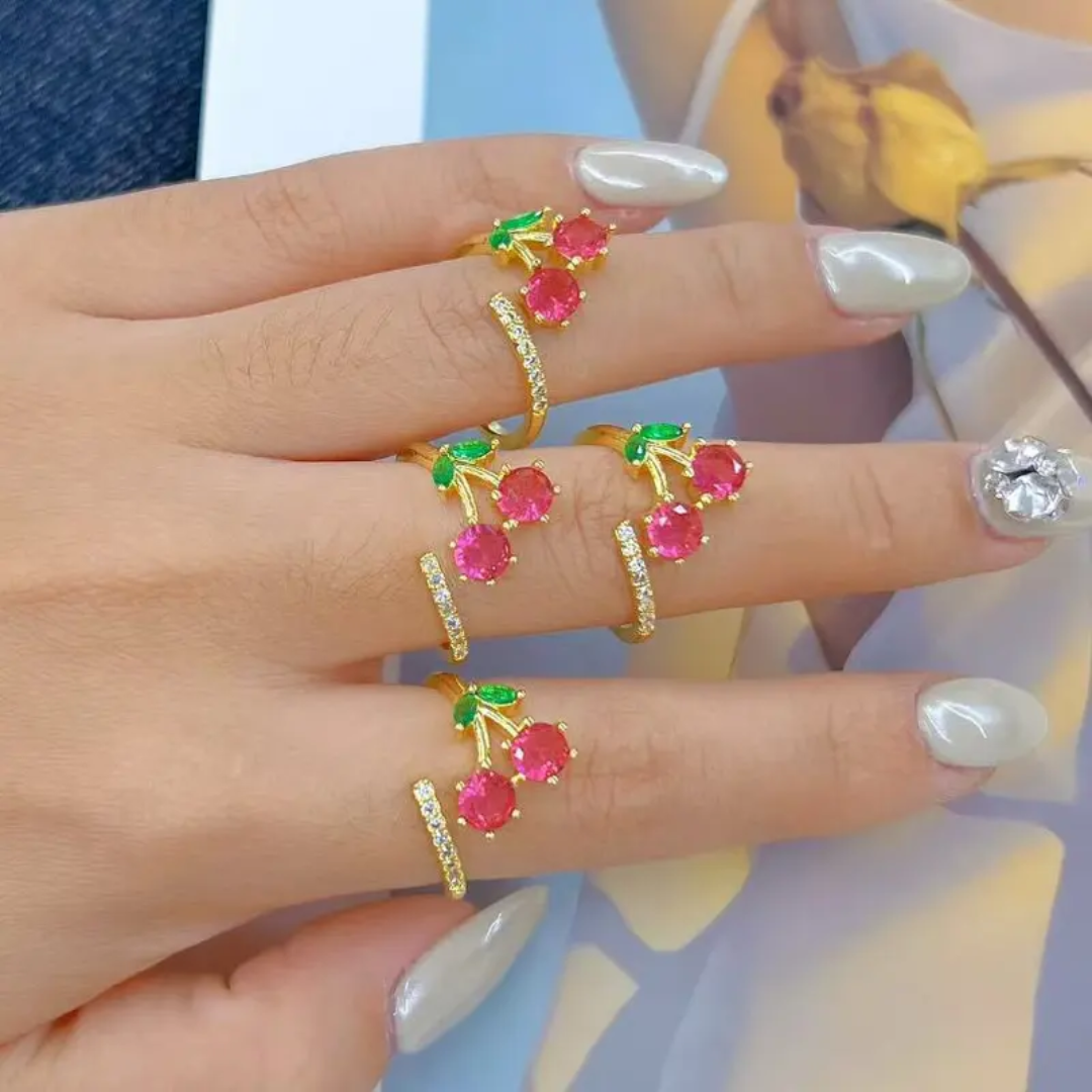 ✨ Cherry Blossom Spark Ring - Image 2