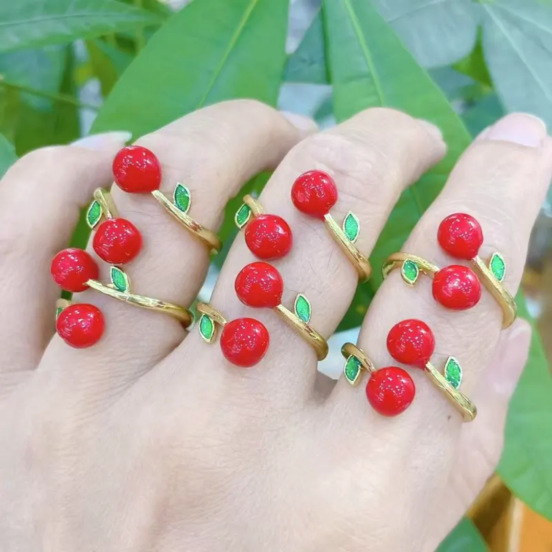 ✨ Sweet Cherry Pop Ring - Image 2