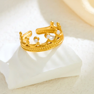 Pearl Crown Ring