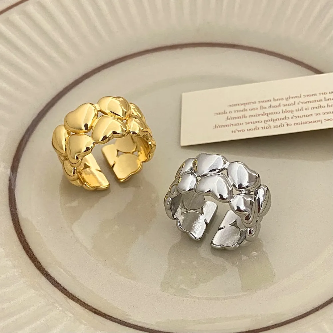 Golden Heart Luxe Ring - Image 6
