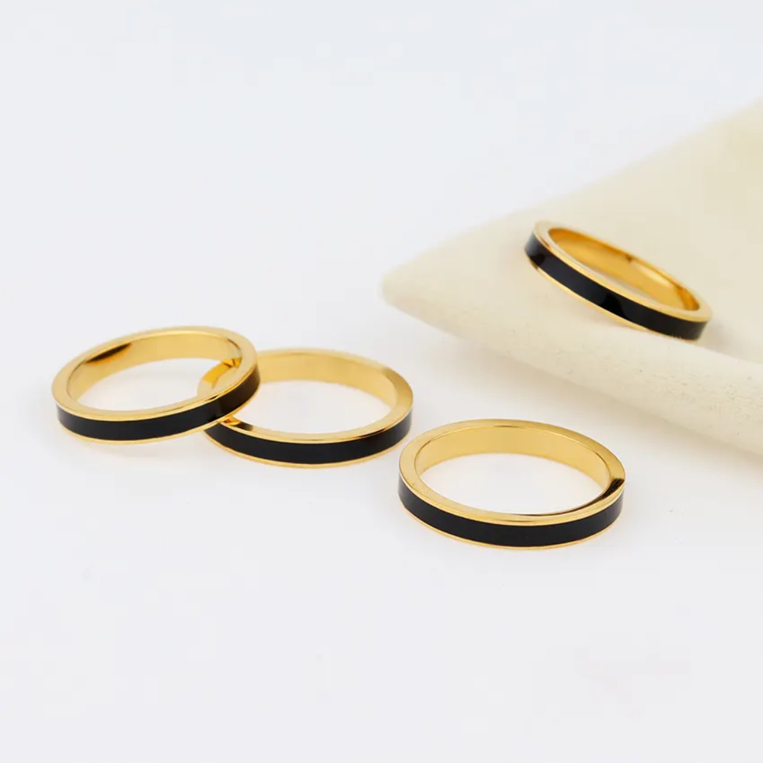 Midnight Stack Ring - Image 5