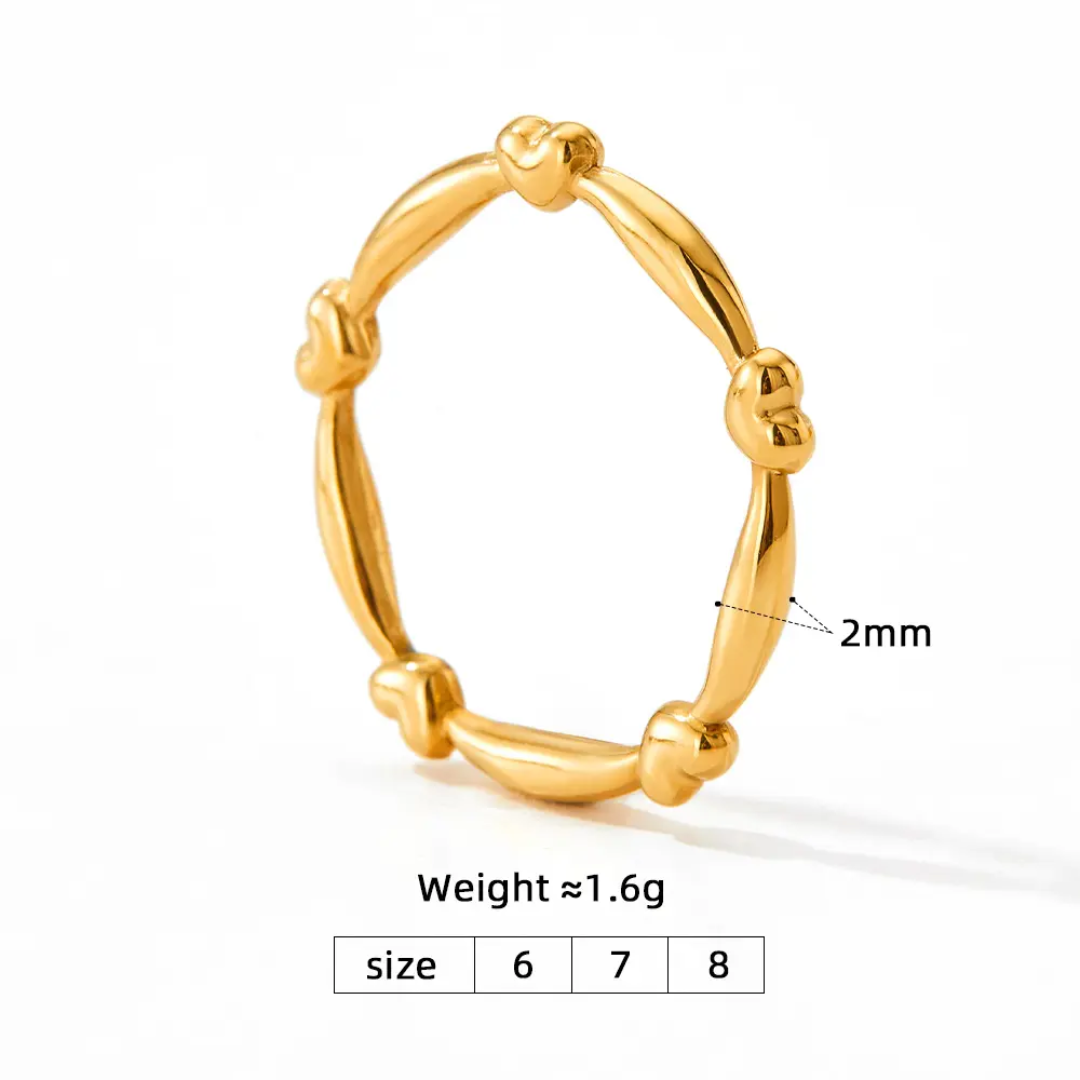 Golden Knot Band Ring - Image 2