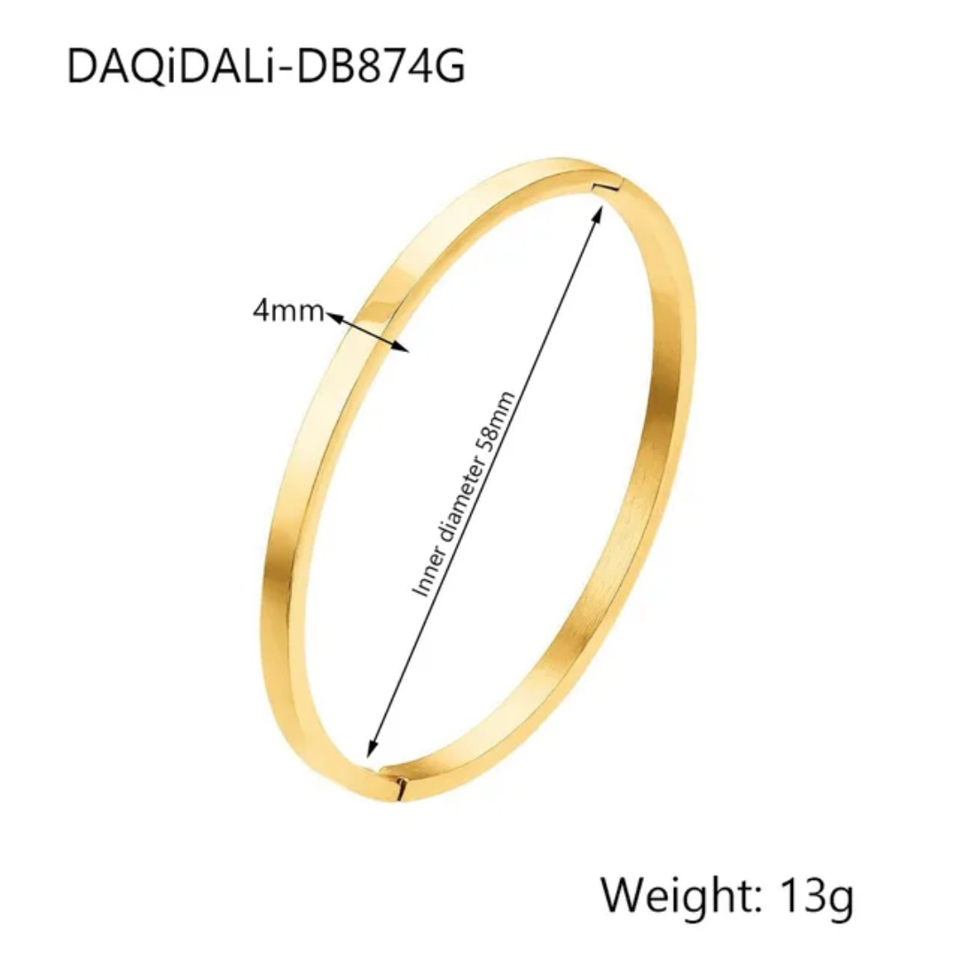 Aurora Slim Luxe Bangle - Image 2