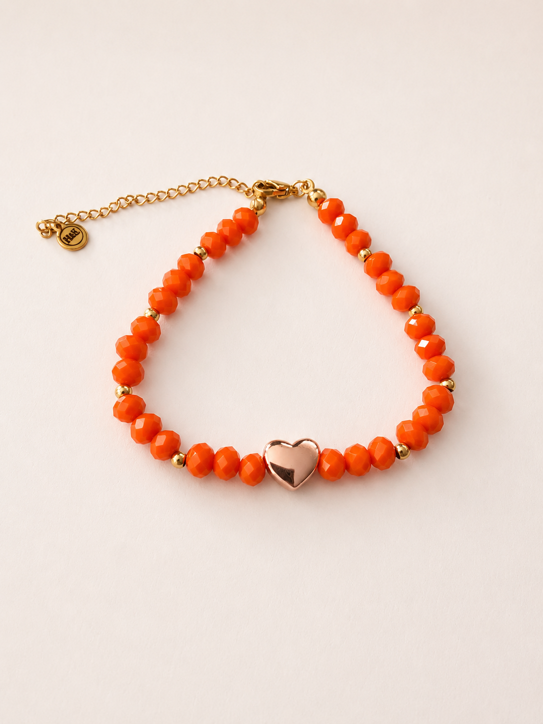 Sunset Heart Glow Bracelet