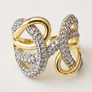 Luna Luxe Knot Adjustable Ring