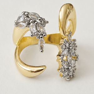 Aurora Bloom Statement Adjustable Ring