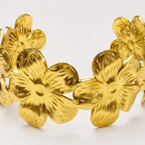 Solara Bloom Cuff Bracelet