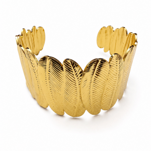 Luxe Feather Wrap Cuff