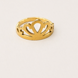 Crown Cutout Ring