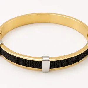 Midnight Luxe Mesh Bangle