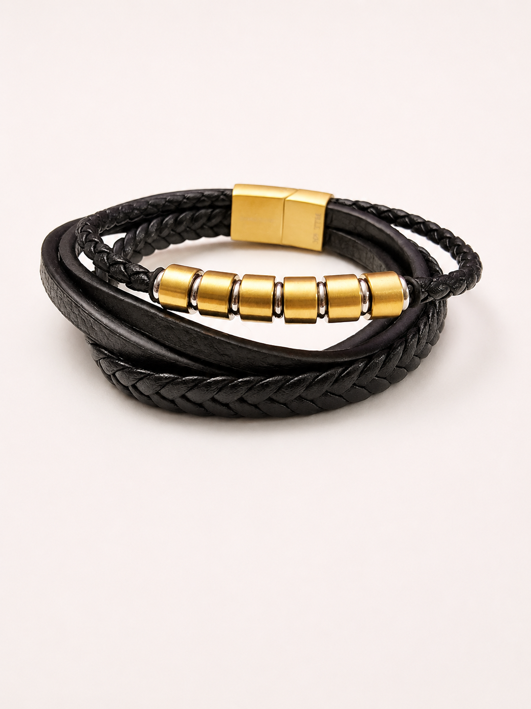 Titan Noir Layered Bracelet 🖤✨