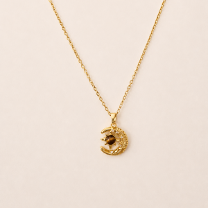 Golden Eclipse Necklace