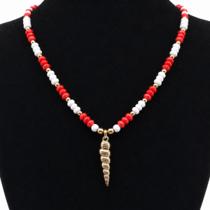 Maré Spiral Shell Necklace