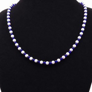 Santorini Glass Beaded Necklace